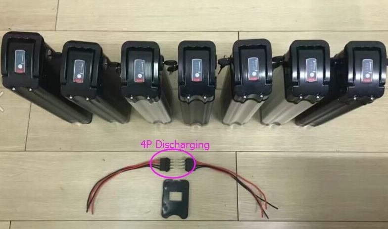 Batterie au lithium rechargeable 48V 10AH 15AH pour 500W Scooters Ebike Akku