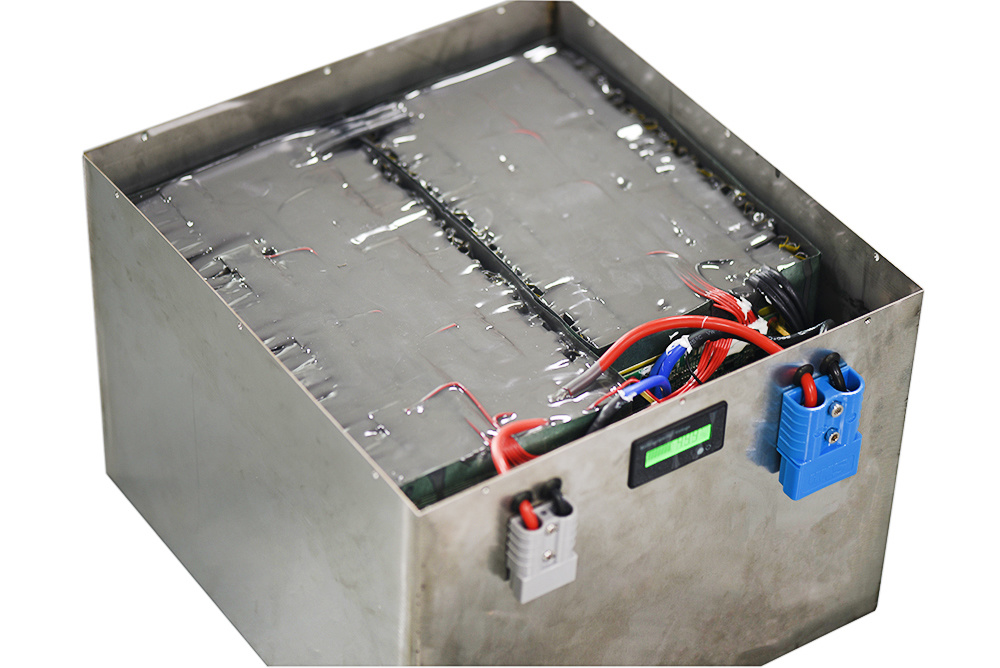 48V Spannung 100Ah Lithium Ion LifePo4 Batterien 10KW Speicherbatterie für Wohnwagen im Freien