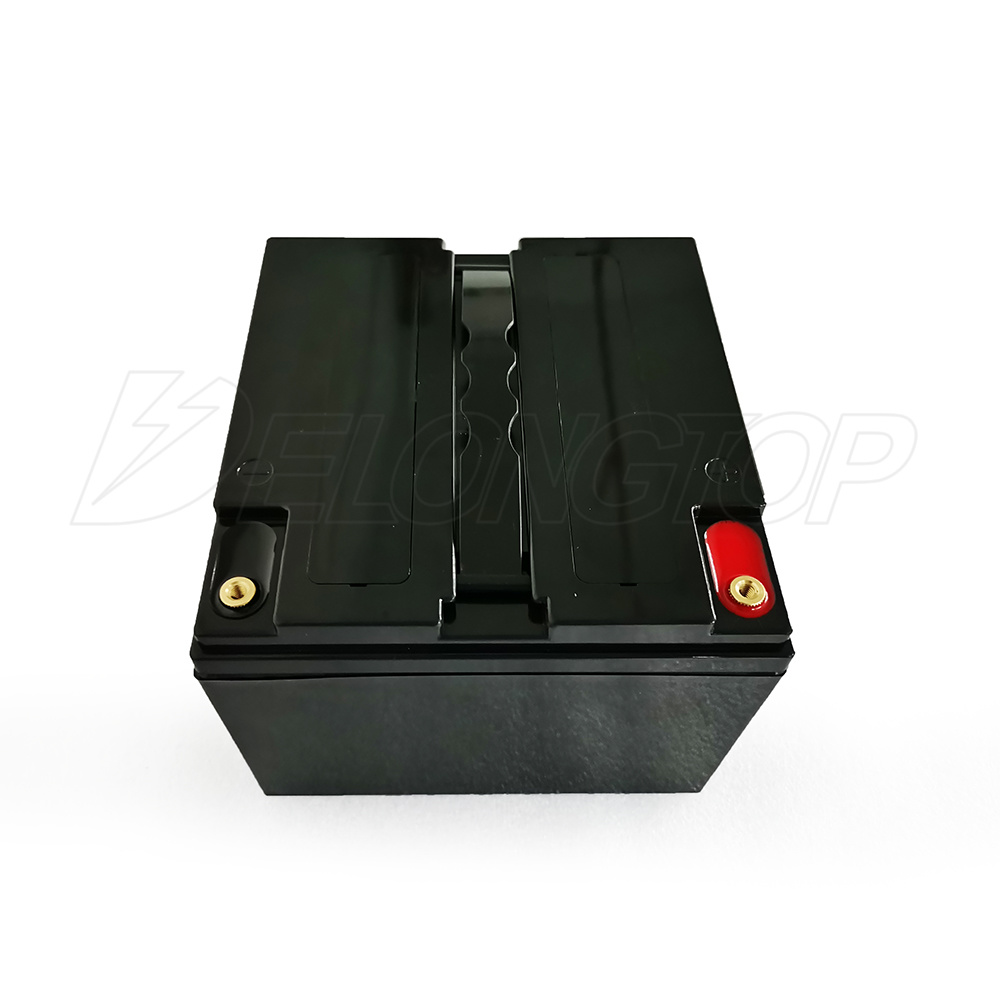 Personalizado 12V 25Ah Paquete de batería de LIFEPO4 recargable de hierro fosfato de hierro litio personalizado con caja de batería de plomo ácido