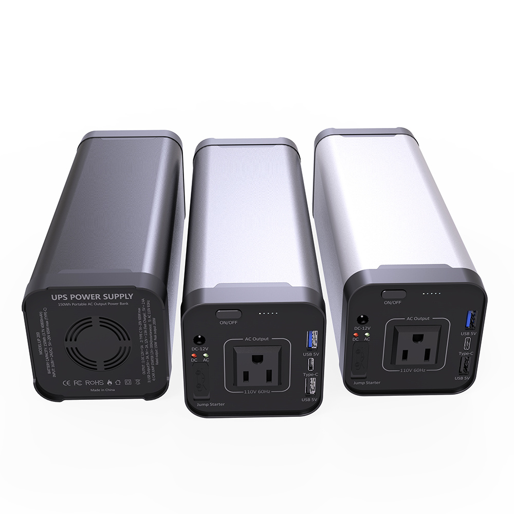 US Amazon eBay Portable AC 110V Sortie Power Bank 40Ah Capacité Mini Power Bank pour une utilisation en extérieur