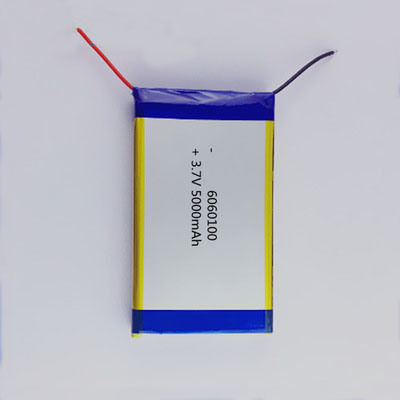 3.7V 5000mAh-Lipo-Batterie-Lithium-Polymer-Batteriezelle 6060100 für die Power Bank