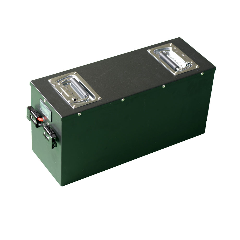 Paquet de batterie LIHIUM PHOSPHATE 48V 100AH ​​PHOSPO4 avec BMS pour la base de télécommunications