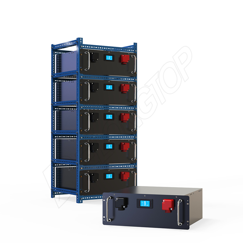 Batería de LIFEPO4 48V 100AH ​​Paquete de baterías para telecomunicaciones / solar / Sistema de copia de seguridad