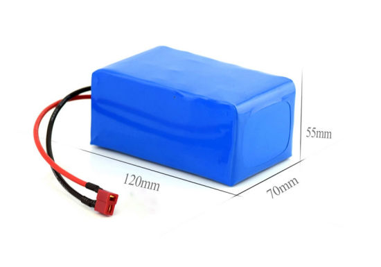 Customized 22.2V 6ah Rechargeable18650 Lithium Ion Battery Pack
