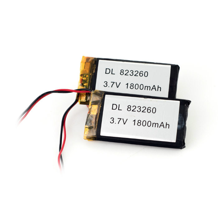 3.7V 1800mAh Li-polímero de litio para los productos digitales