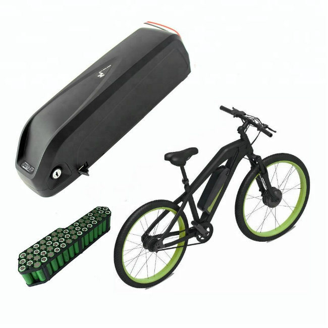 Ebike 500W 350W 48V 10AH 20Ah Hailong Scooter eléctrico Paquete de baterías 18650 células