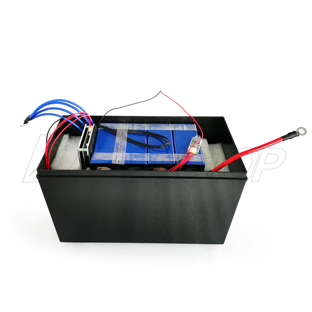 Batterie à cycle profond de LIFEPO4 12V 100Ah avec BMS intégré pour la puissance de sauvegarde et la grille hors réseau