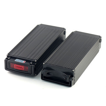 Rechargeable 36V 15ah Rear Rack Li-ion Lithium Battery Pack with Charger for 500W Electric Bike