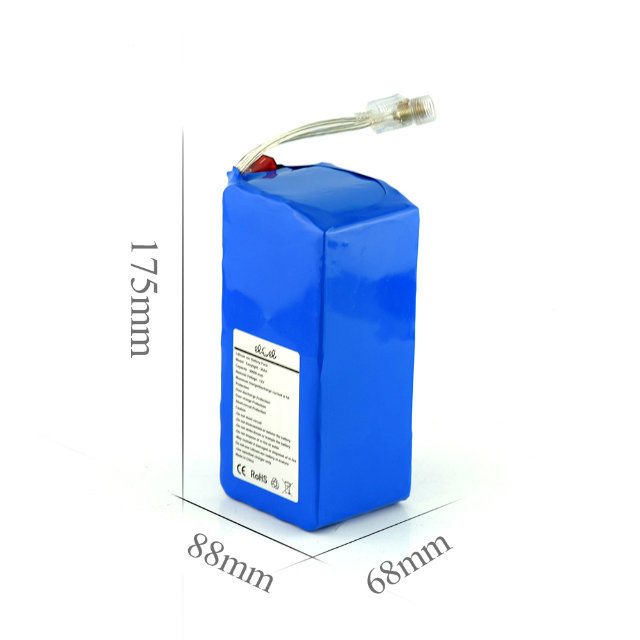 Paquete de baterías de iones de litio recargable 3S12P 18650 12V