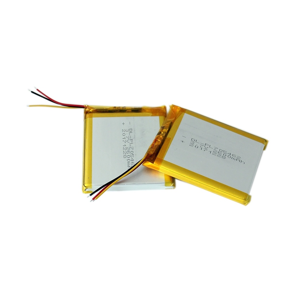 Cellule de batterie de polymère LITHIUM 2600MAH 605462