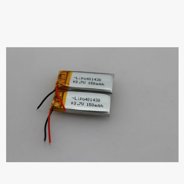 3.7V 150mAh Batterie Li-polymère ultra mince pour haut-parleur Bluetooth