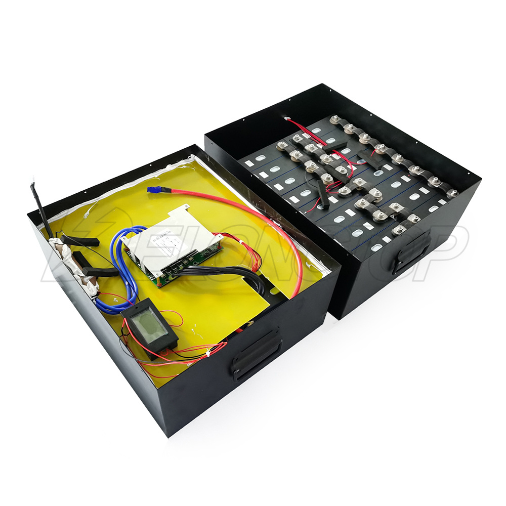 Paquet de batterie LIHIUM PRISMATIC4 rechargeable 24V 200AH pour EV AGV Solar